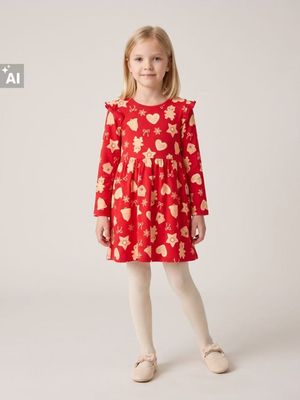 Sukienka dziewczęca na wiosnę Sinsay ze sklepu: Sinsay w kategorii: Sukienki dziewczęce - zdjęcie CC22A15-4CA-6968_222LA