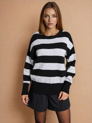 Sweter damski zimowy Sinsay ze sklepu: Sinsay w kategorii: Swetry damskie - zdjęcie CC22A15-4CA-6968_225GT