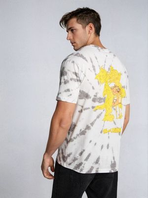 Sinsay - T-shirt męski na wiosnę ze sklepu: Sinsay w kategorii: T-shirty męskie - zdjęcie CC22A15-4CA-6968_225HL