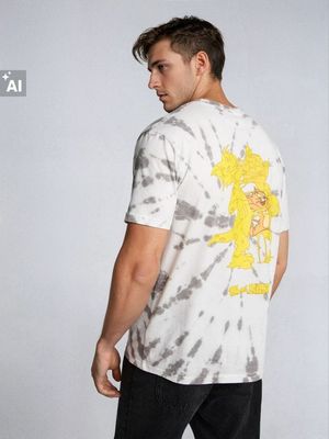 Sinsay - T-shirt męski na wiosnę ze sklepu: Sinsay w kategorii: T-shirty męskie - zdjęcie CC22A15-4CA-6968_225HL