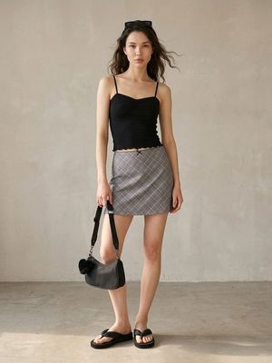 Spódnica casualowa Sinsay ze sklepu: Sinsay w kategorii: Spódnice - zdjęcie CC22A15-4CA-6968_2309Z