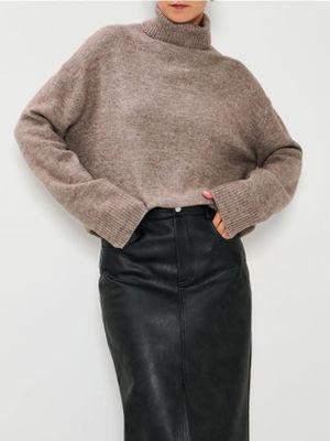 Sweter damski na zimę casual ze sklepu: Sinsay w kategorii: Swetry damskie - zdjęcie CC22A15-4CA-6968_230GT