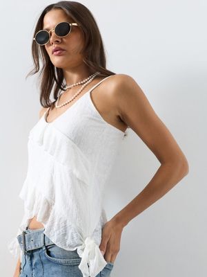 Bluzka damska letnia casual Sinsay ze sklepu: Sinsay w kategorii: Bluzki damskie - zdjęcie CC22A15-4CA-6968_230JQ