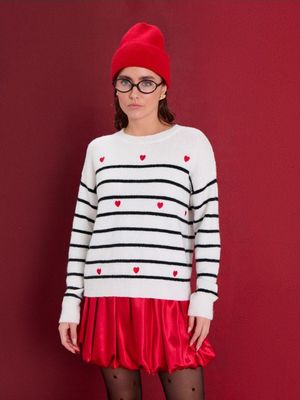 Sweter damski zimowy Sinsay ze sklepu: Sinsay w kategorii: Swetry damskie - zdjęcie CC22A15-4CA-6968_232GT