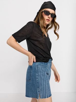 Bluzka damska Sinsay ze sklepu: Sinsay w kategorii: Bluzki damskie - zdjęcie CC22A15-4CA-6968_233HA
