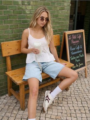 Sinsay - Szorty casual ze sklepu: Sinsay w kategorii: Szorty - zdjęcie CC22A15-4CA-6968_235IU