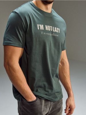 T-shirt męski na wiosnę młodzieżowy Sinsay ze sklepu: Sinsay w kategorii: T-shirty męskie - zdjęcie CC22A15-4CA-6968_236HL