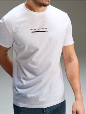T-shirt męski Sinsay ze sklepu: Sinsay w kategorii: T-shirty męskie - zdjęcie CC22A15-4CA-6968_237HL