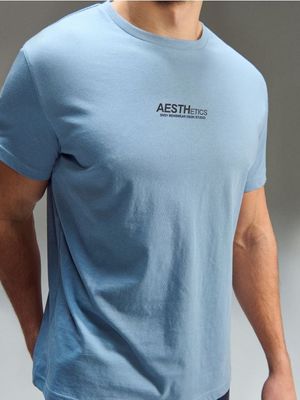 Sinsay - T-shirt męski młodzieżowy wiosenny ze sklepu: Sinsay w kategorii: T-shirty męskie - zdjęcie CC22A15-4CA-6968_239HL
