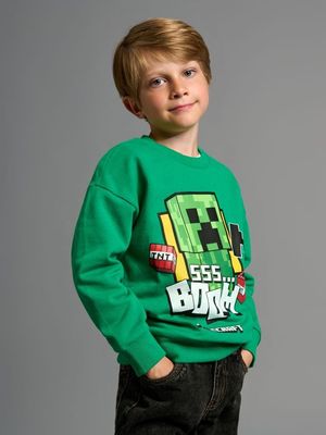 Bluza chłopięca na wiosnę Sinsay ze sklepu: Sinsay w kategorii: Bluzy chłopięce - zdjęcie CC22A15-4CA-6968_240AY