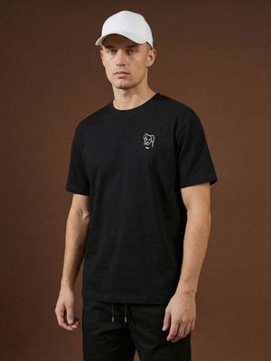 T-shirt męski casual Sinsay ze sklepu: Sinsay w kategorii: T-shirty męskie - zdjęcie CC22A15-4CA-6968_243HL
