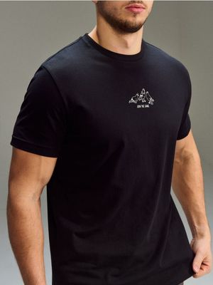 T-shirt męski na wiosnę Sinsay ze sklepu: Sinsay w kategorii: T-shirty męskie - zdjęcie CC22A15-4CA-6968_244HL