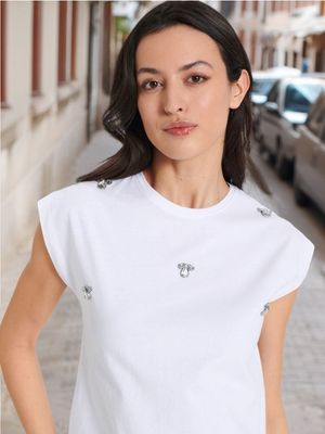 Bluzka damska Sinsay ze sklepu: Sinsay w kategorii: Bluzki damskie - zdjęcie CC22A15-4CA-6968_247AC