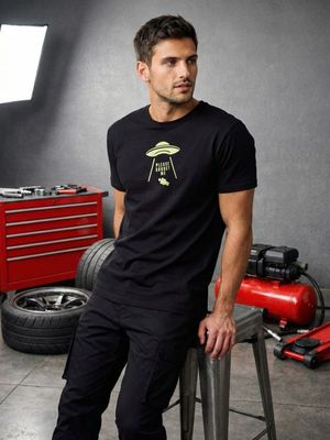 T-shirt męski Sinsay ze sklepu: Sinsay w kategorii: T-shirty męskie - zdjęcie CC22A15-4CA-6968_248HL