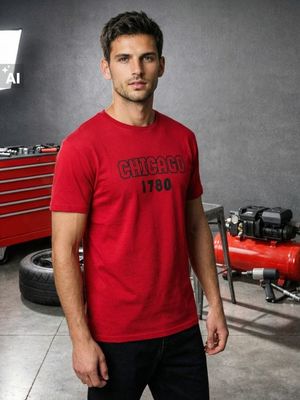 T-shirt męski w stylu młodzieżowym na wiosnę Sinsay ze sklepu: Sinsay w kategorii: T-shirty męskie - zdjęcie CC22A15-4CA-6968_250HL