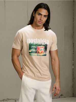 Sinsay - T-shirt męski ze sklepu: Sinsay w kategorii: T-shirty męskie - zdjęcie CC22A15-4CA-6968_260HL