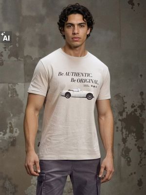 Sinsay - T-shirt męski ze sklepu: Sinsay w kategorii: T-shirty męskie - zdjęcie CC22A15-4CA-6968_260HL