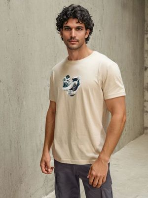 T-shirt męski młodzieżowy Sinsay ze sklepu: Sinsay w kategorii: T-shirty męskie - zdjęcie CC22A15-4CA-6968_261HL