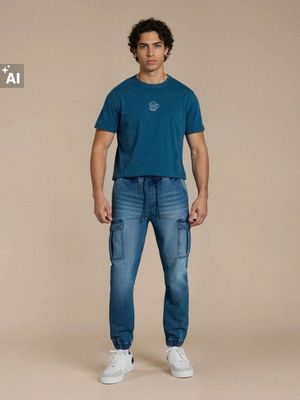 Jeansy męskie casualowe Sinsay ze sklepu: Sinsay w kategorii: Jeansy męskie - zdjęcie CC22A15-4CA-6968_261HR