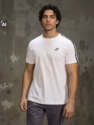 T-shirt męski casual Sinsay ze sklepu: Sinsay w kategorii: T-shirty męskie - zdjęcie CC22A15-4CA-6968_264HL
