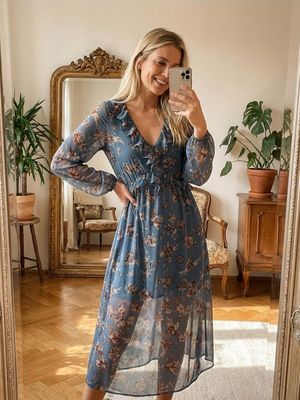 Sukienka na wiosnę Sinsay ze sklepu: Sinsay w kategorii: Sukienki - zdjęcie CC22A15-4CA-6968_266GY