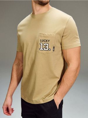 T-shirt męski Sinsay ze sklepu: Sinsay w kategorii: T-shirty męskie - zdjęcie CC22A15-4CA-6968_266HL