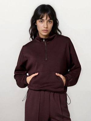 Bluza damska na jesień Sinsay ze sklepu: Sinsay w kategorii: Bluzy damskie - zdjęcie CC22A15-4CA-6968_268HC