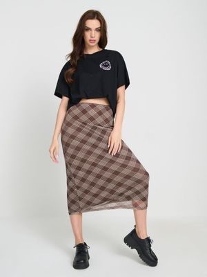 Spódnica casual Sinsay ze sklepu: Sinsay w kategorii: Spódnice