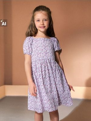 Sukienka dziewczęca letnia Sinsay ze sklepu: Sinsay w kategorii: Sukienki dziewczęce - zdjęcie CC22A15-4CA-6968_273CI
