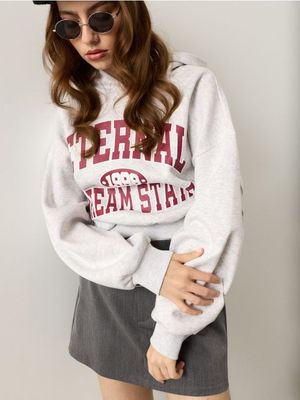 Bluza damska w stylu młodzieżowym Sinsay ze sklepu: Sinsay w kategorii: Bluzy damskie - zdjęcie CC22A15-4CA-6968_273JY