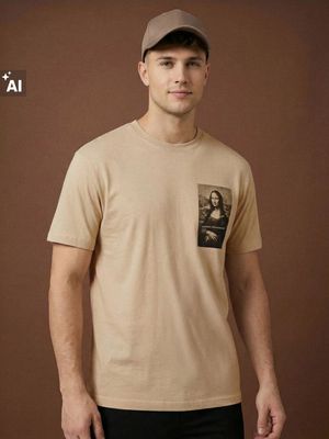 T-shirt męski na wiosnę Sinsay ze sklepu: Sinsay w kategorii: T-shirty męskie - zdjęcie CC22A15-4CA-6968_278HL