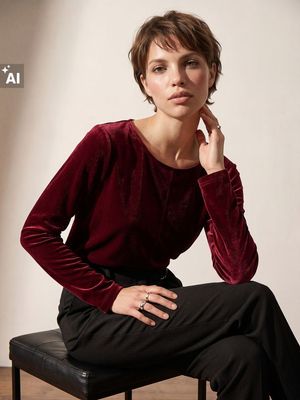 Bluzka damska casual Sinsay ze sklepu: Sinsay w kategorii: Bluzki damskie - zdjęcie CC22A15-4CA-6968_278MF