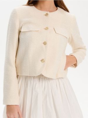 Marynarka casual ze sklepu: Sinsay w kategorii: Marynarki damskie - zdjęcie CC22A15-4CA-6968_279EN