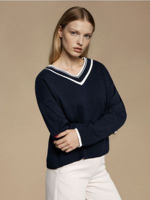 Sweter damski Sinsay ze sklepu: Sinsay w kategorii: Swetry damskie - zdjęcie CC22A15-4CA-6968_279GT