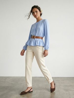 Bluzka damska casualowa Sinsay ze sklepu: Sinsay w kategorii: Bluzki damskie - zdjęcie CC22A15-4CA-6968_281GA