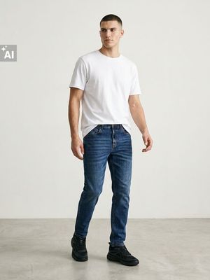 Jeansy męskie casual Sinsay ze sklepu: Sinsay w kategorii: Jeansy męskie