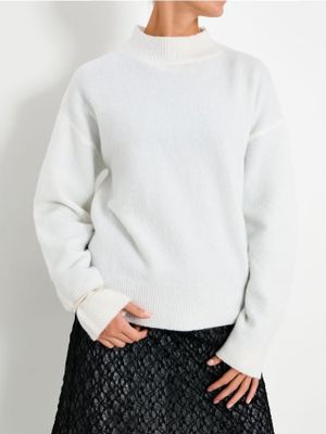 Sweter damski casual Sinsay ze sklepu: Sinsay w kategorii: Swetry damskie - zdjęcie CC22A15-4CA-6968_282GT