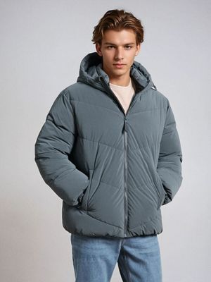 Kurtka męska na zimę casual Sinsay ze sklepu: Sinsay w kategorii: Kurtki męskie - zdjęcie CC22A15-4CA-6968_286EU