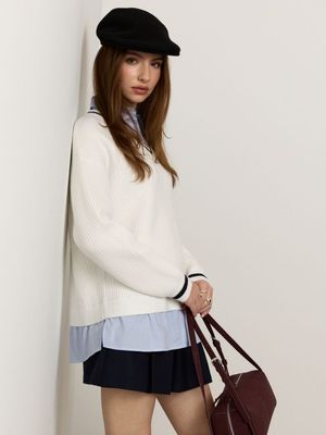 Sweter damski na zimę Sinsay ze sklepu: Sinsay w kategorii: Swetry damskie - zdjęcie CC22A15-4CA-6968_287JW