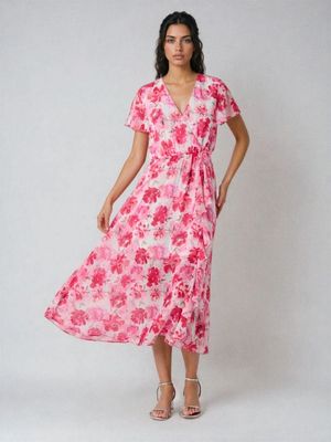 Sukienka trapezowa boho Sinsay ze sklepu: Sinsay w kategorii: Sukienki - zdjęcie CC22A15-4CA-6968_292GY