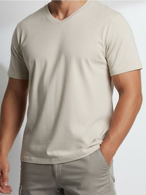 T-shirt męski Sinsay ze sklepu: Sinsay w kategorii: T-shirty męskie - zdjęcie CC22A15-4CA-6968_292HL