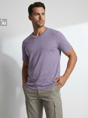 T-shirt męski Sinsay ze sklepu: Sinsay w kategorii: T-shirty męskie - zdjęcie CC22A15-4CA-6968_292HL