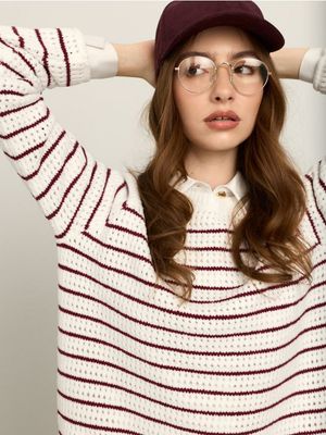 Sweter damski zimowy Sinsay ze sklepu: Sinsay w kategorii: Swetry damskie - zdjęcie CC22A15-4CA-6968_293JW