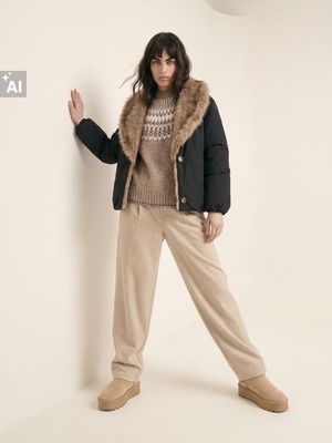 Spodnie damskie casual Sinsay ze sklepu: Sinsay w kategorii: Spodnie damskie - zdjęcie CC22A15-4CA-6968_293LC