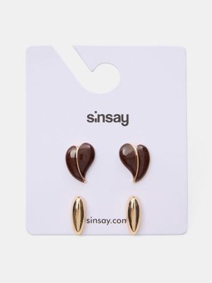 Kolczyki Sinsay ze sklepu: Sinsay w kategorii: Kolczyki
