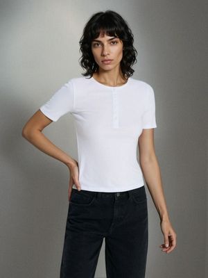 Bluzka damska wiosenna casual Sinsay ze sklepu: Sinsay w kategorii: Bluzki damskie - zdjęcie CC22A15-4CA-6968_294HB