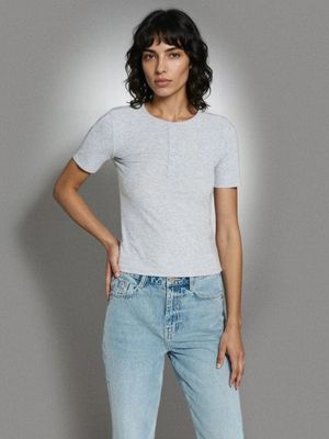 Bluzka damska wiosenna casual Sinsay ze sklepu: Sinsay w kategorii: Bluzki damskie - zdjęcie CC22A15-4CA-6968_294HB