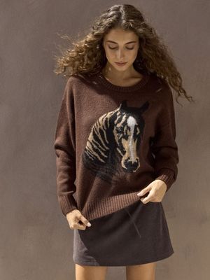 Sweter damski na zimę Sinsay ze sklepu: Sinsay w kategorii: Swetry damskie - zdjęcie CC22A15-4CA-6968_295JW