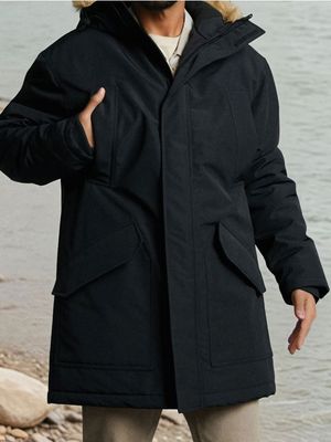 Sinsay - Parka damska casual ze sklepu: Sinsay w kategorii: Parki damskie - zdjęcie CC22A15-4CA-6968_297EU