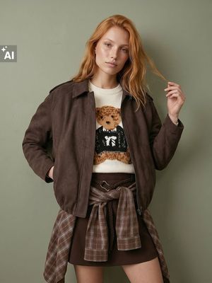 Kurtka damska Sinsay ze sklepu: Sinsay w kategorii: Kurtki damskie - zdjęcie CC22A15-4CA-6968_297KP